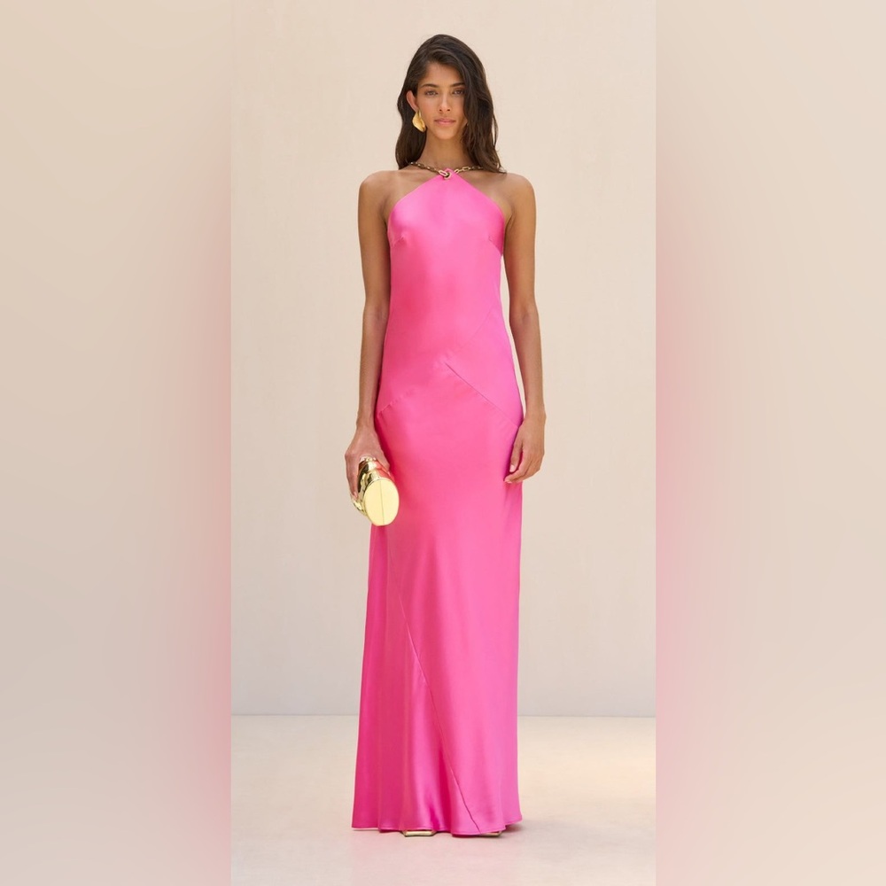 CULT GAIA OPHELIA GOWN in ROSADO (XS)